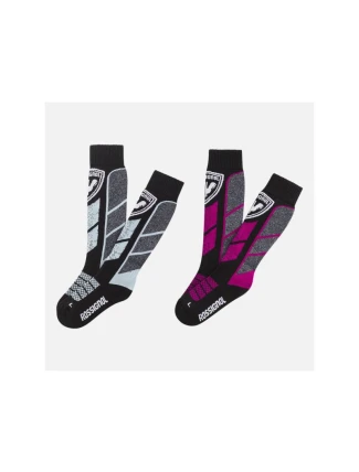 Ponožky Rossignol Jr Thermotech 2P Pink