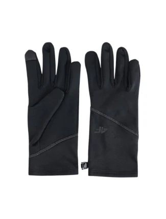 4F U129 rukavice tmavočierne 4FWMM00AGLOU129 20S