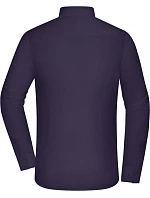 Daiber JN 1372 Popelínová košeľa slim fit s dlhým rukávom 02.1372 tmavo fialová Daiber JN 1372 Popelínová košeľa slim fit s dlhým rukávom 02.1372 tmavo fialová