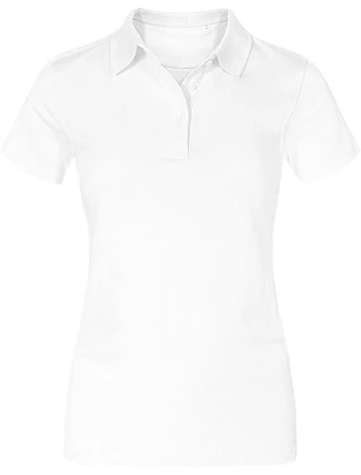 Promodoro 4025 Dámske pracovné polo z džerseju 40.4025 biele