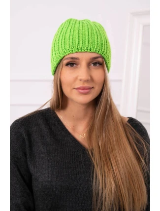 Dámska čiapka Rebeka K345 green neon