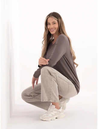 Blúzka RV BZ A 160.19P sivo-béžová