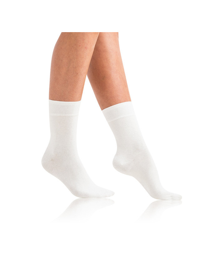 Dámske bavlnené ponožky COTTON MAXX LADIES SOCKS - Bellinda - biela