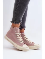 Dámske vysoké tenisky Big Star pink