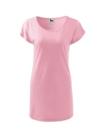 Láska košeľa/šaty ružové