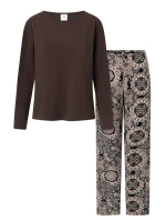 Dámske pyžamo Boho hnedé - Momenti Per Me