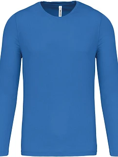 Kariban ProAct PA 443 Športové tričko s dlhým rukávom 20.P443 aqua blue
