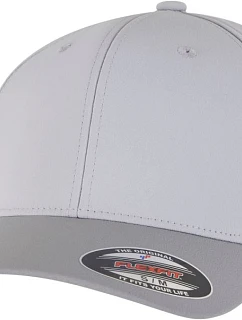 Flexfit 9295 6-panelová čiapka s kšiltom „Water Repellent“ 55.9295 griffin/wolfgrey
