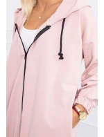 Mikina s potlačou "The world is yours" tmavo púdrovo ružová Mikina s potlačou "The world is yours" tmavo púdrovo ružová