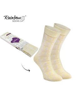 Skarpetki Rainbow Socks Biała Czekolada 1 Para