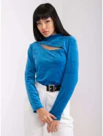 Blúzka DHJ BZ 6561.09P tmavo modrá