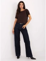 Tričko RV TS 4662.04X tmavohnedé