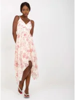 Dámske šaty SK 15952 svetlo béžové - FPrice