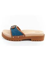 Dámske dreváky W F305492349 hnedo-modré - Scholl Iconic