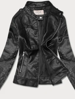 Bunda Ramones so stojačikom čierna (11Z8050)