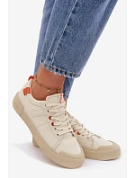 Dámské tenisky Big Star NN274445 Memory Foam System Béžové Dámské tenisky Big Star NN274445 Memory Foam System Béžové