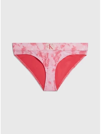 Dámske plavkové nohavičky KW0KW02124 0JV ružová - Calvin Klein
