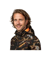 Geographical Norway Softshellová bunda Royaute M WU1057H-GN-KAKI-ORANGE men