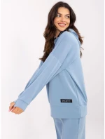 Mikina DHJ BL 20522.89 modrá