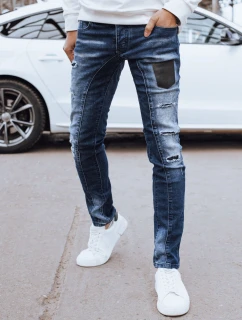 FashionStreet pánske modré džínsové nohavice UX4296