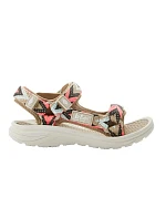 Lee Cooper Dámske sandále na suchý zips pre Letné plážové sandále Light Beige Women's Lee Cooper Dámske sandále na suchý zips pre Letné plážové sandále Light Beige Women's