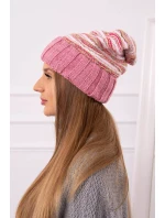 Dámska čiapka Feba K330 tmavo ružová