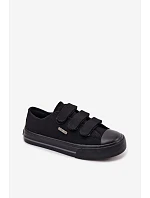 Detské tenisky na suchý zips Big Star TT374172 Black Detské tenisky na suchý zips Big Star TT374172 Black