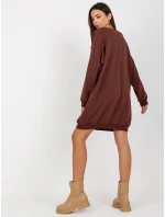 Mikina VI BL 3113.73P tmavo hnedá