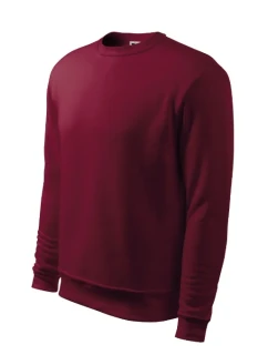 Essential mikina pánska / detská granátová