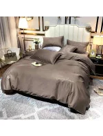 Súprava posteľnej bielizne z mikrovlákna s výšivkou Cotton World FHL-2600 220x200 Súprava posteľnej bielizne z mikrovlákna s výšivkou Cotton World FHL-2600 220x200