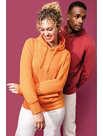 Kariban K 4027 Pánska ekologická mikina s kapucňou 20.4027 french navy heather Kariban K 4027 Pánska ekologická mikina s kapucňou 20.4027 french navy heather
