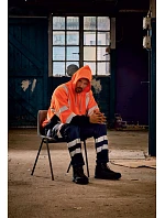 Mikina s kapucňou Yoko HVK 05 Hi-Vis 79.VK05 čierna Mikina s kapucňou Yoko HVK 05 Hi-Vis 79.VK05 čierna