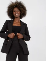 Dámske sako DHJ MA 15555 čierne