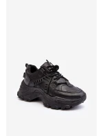 Dámske športové tenisky Solid Black Toderus Dámske športové tenisky Solid Black Toderus