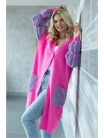 Sveter na zapínanie model 171311 PeeKaBoo