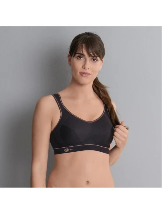 športová podprsenka extreme control 5527 schwarz/gold - Active Anita