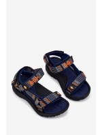 Dziecięce Sandałki Lee Cooper LCW-25-34-3571K Granatowe