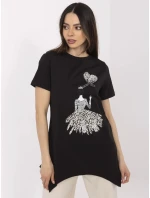 Blúzka CLM BZ 1702.89 čierna