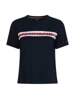 Dámske tričko s krátkym rukávom UW0UW02551-DW5 - Tommy Hilfiger Dámske tričko s krátkym rukávom UW0UW02551-DW5 - Tommy Hilfiger