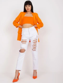 Nohavice EM SP jeans RD6863.24P biela