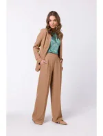 S331 Blúzka bez rukávov - béžová