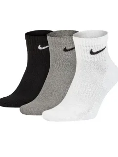 Ľahké kotníkové ponožky Nike Everyday 3Pak SX7677-964
