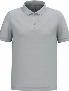 Kariban K 254 Pánske polo tričko z piké 20.K254 snehovo šedé