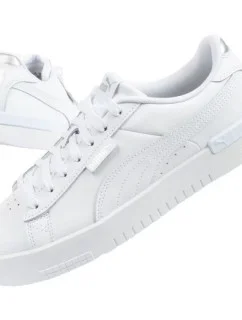 Kožené topánky Jada W 386401 01 white - Puma