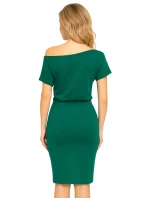 56-10 Športové šaty s krátkym rukávom - námornícke