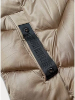 Dámska zimná prešívaná bunda S'west beige (B8273-12) Dámska zimná prešívaná bunda S'west beige (B8273-12)