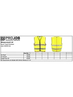 ProJob 6709 Hi-Viz Vest Bezpečnostná vesta 64.6709 oranžová/čierna ProJob 6709 Hi-Viz Vest Bezpečnostná vesta 64.6709 oranžová/čierna