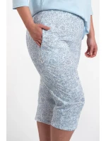 Talianska móda Salli r.3/4 sp.3/4 farba:modrá/print