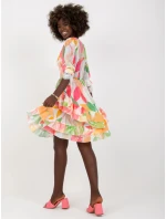 Šaty DHJ SK 0997 1.33X bielo-ružové