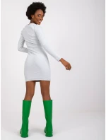 Šaty RV SK 7438.17 svetlo šedá